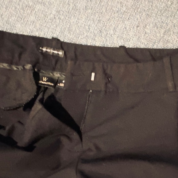 Worthington Size 4 the Perfect Trouser Black Work or Dress Pant Read Description - Picture 7 of 9